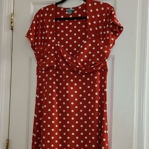 Red Polka Dot Dress